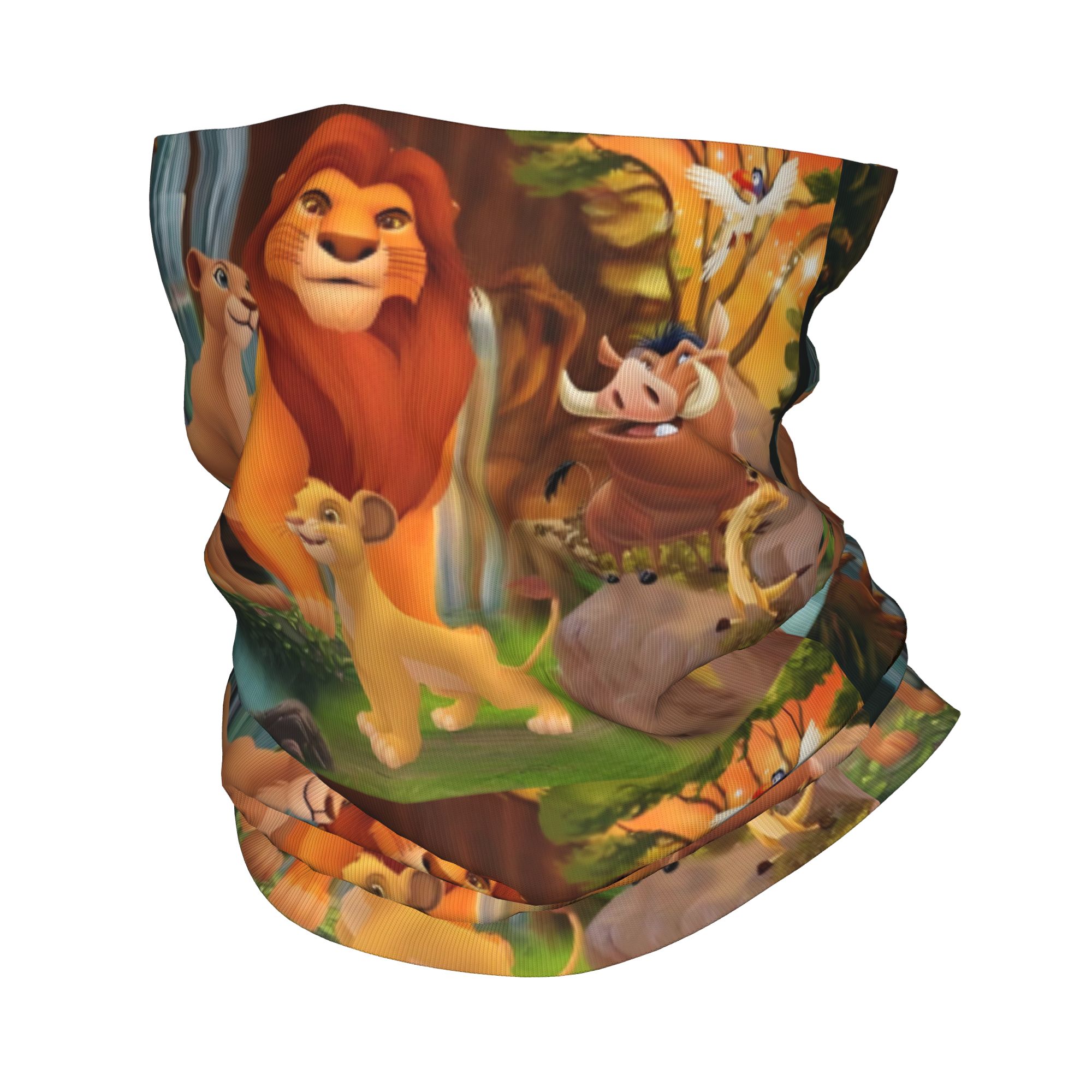 Neck Gaiter Face Cover - ผ้าพันคอแบบกำหนดเอง The L-Lions K-Kings สำหรับผู้หญิงและผู้ชาย ผ้าคลุมหน้าสำหรับฤดูหนาว