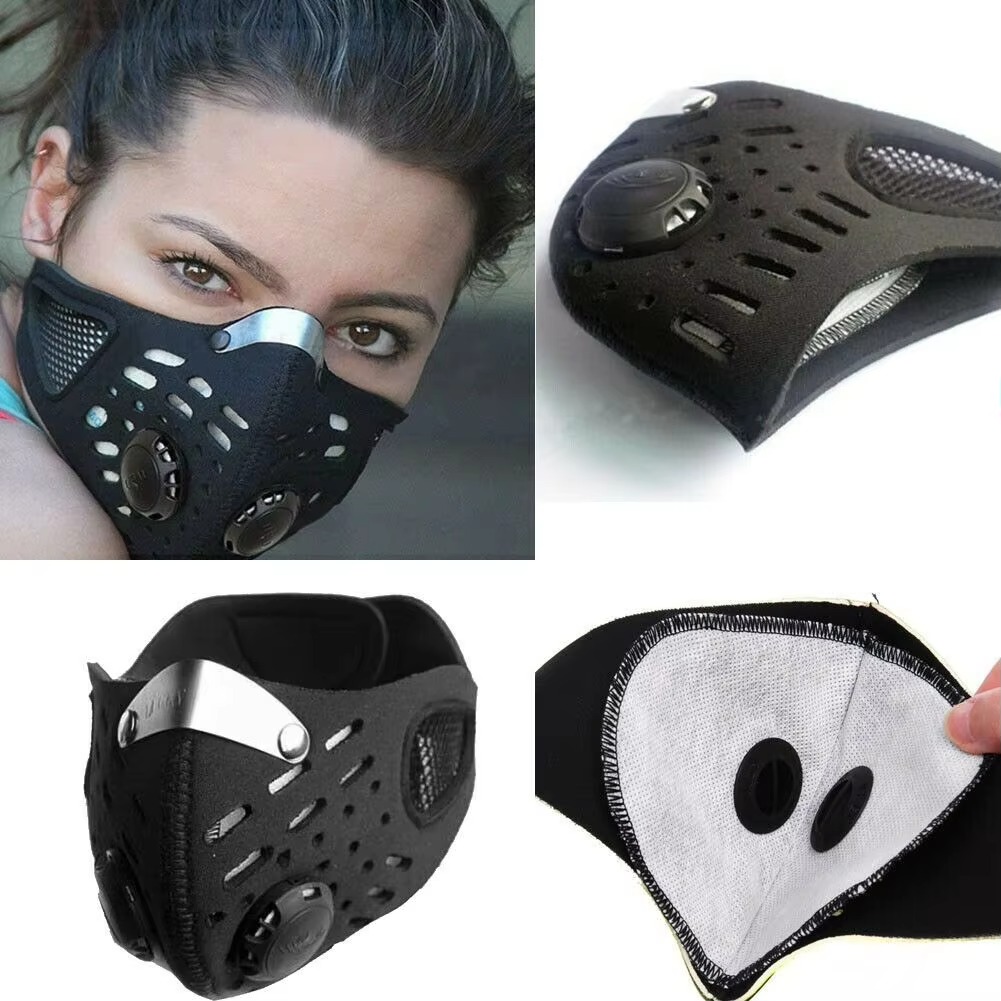 หน้ากากอนามัย 1 ชิ้น พร้อมแผ่น - Anti Pollution Mask บทวิจารณ์และราคา