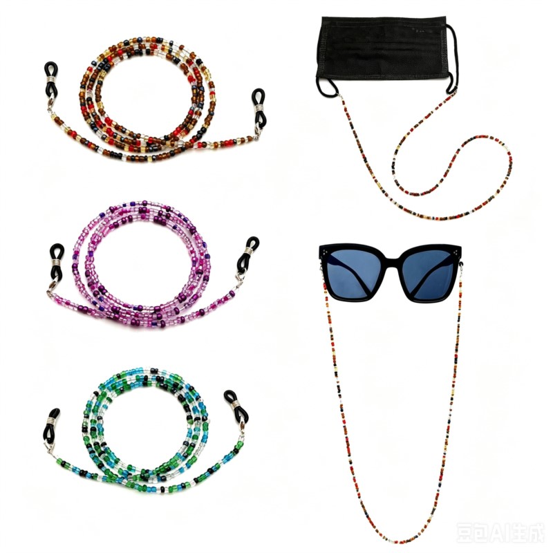 สายคล้องแว่นตาคริสตัลสำหรับผู้ - Mask Chain Holder บทวิจารณ์และราคา