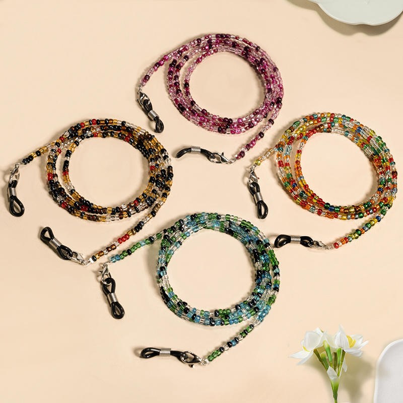 สายคล้องแว่นตาคริสตัลสำหรับผู้ - Mask Chain Holder บทวิจารณ์และราคา