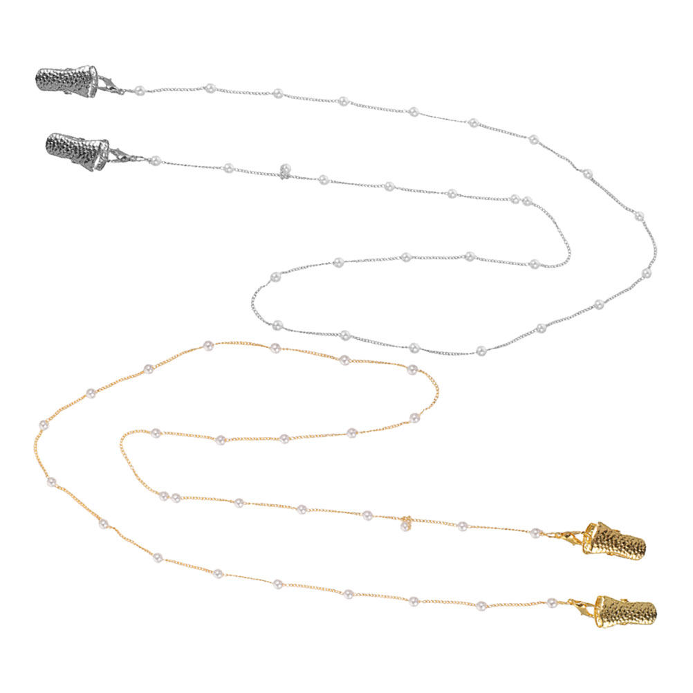 สายคล้องแว่นตาแบบลูกปัด 2 ชิ้น - Mask Chain Holder บทวิจารณ์และราคา