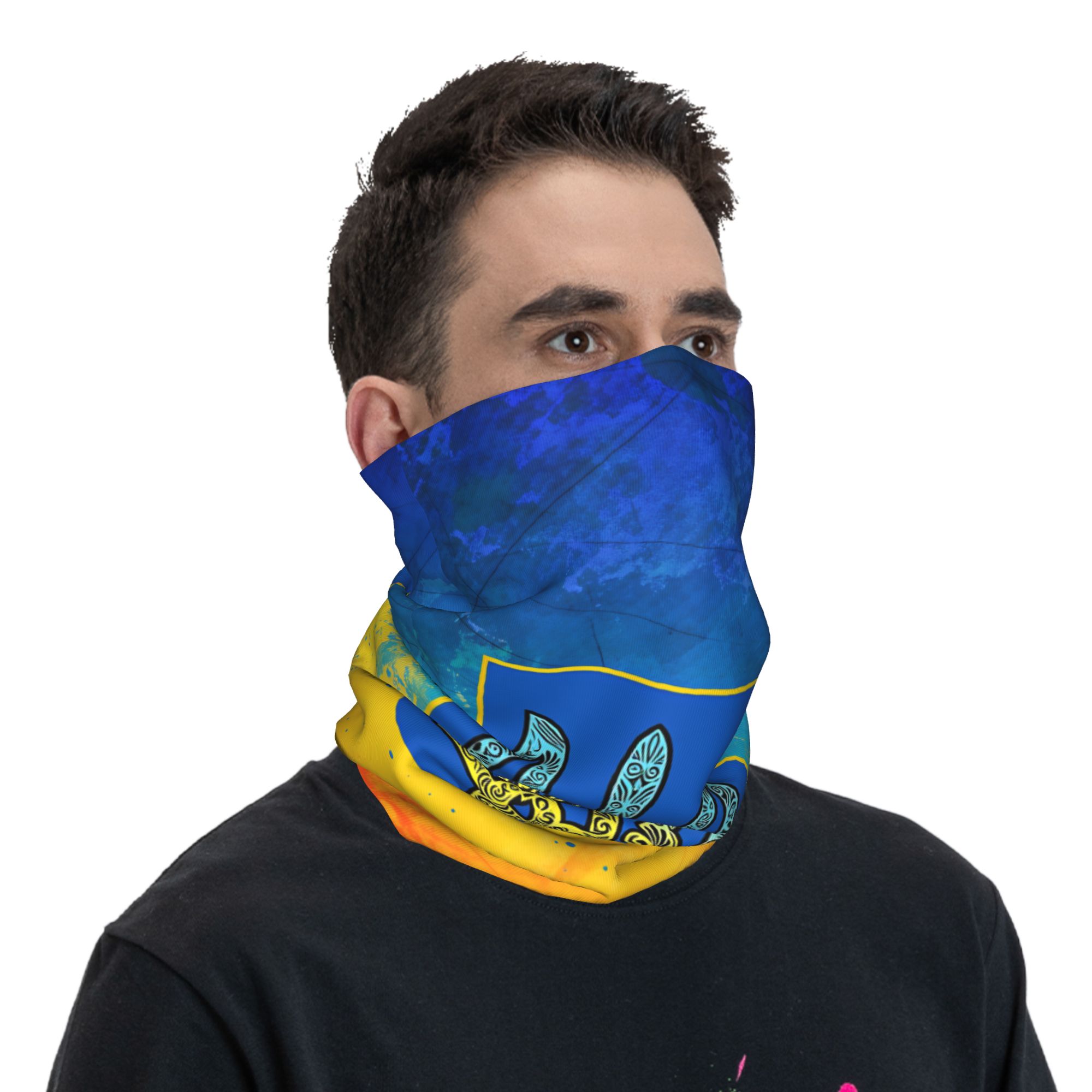 หน้ากากบาลาคลาวาลายธงชาติยูเคร - Neck Gaiter Face Cover บทวิจารณ์และราคา