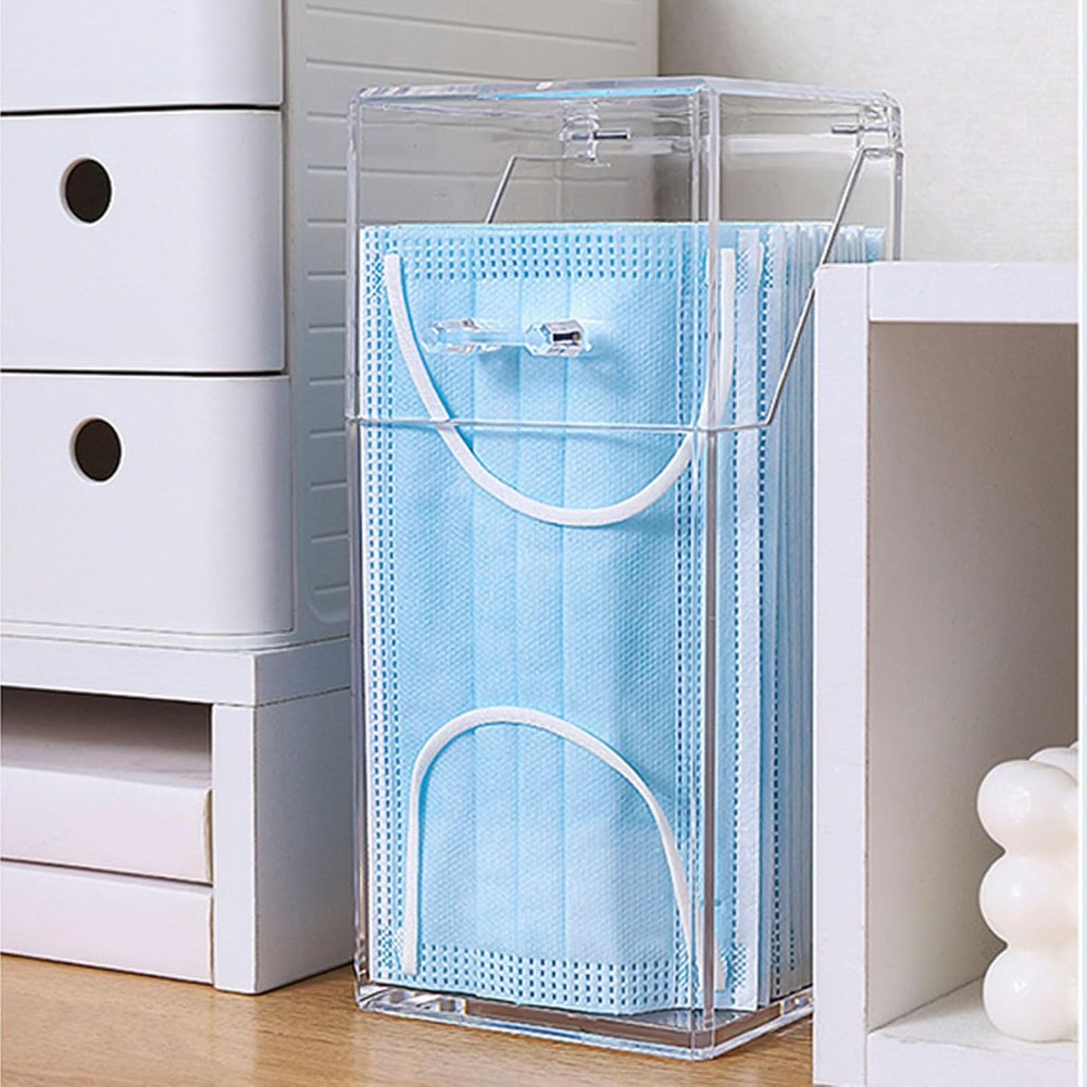 กล่องเก็บหน้ากากพร้อมฝาปิด ตั้ - Face Mask Storage Box บทวิจารณ์และราคา