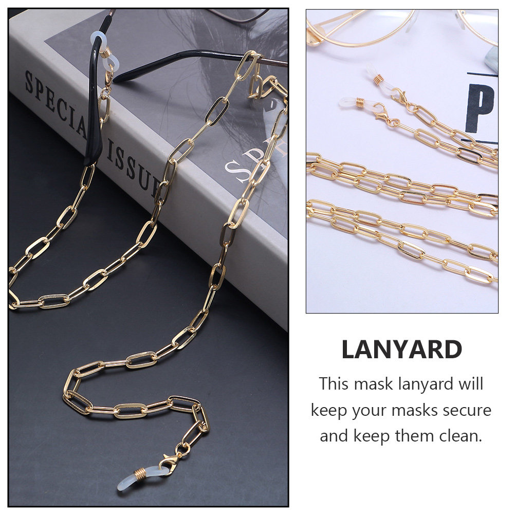 สายคล้องหน้ากาก/แว่นตาแบบคลิปห - Mask Chain Holder บทวิจารณ์และราคา