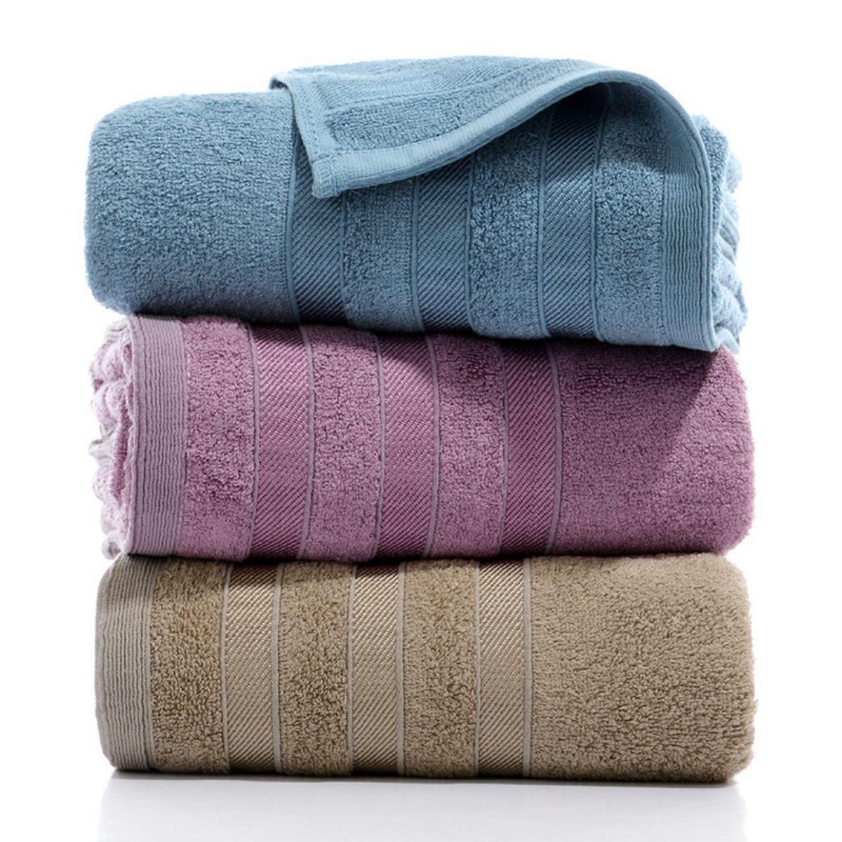ผ้าขนหนูผ้าฝ้ายไม้ไผ่หรูหรา 1  - Cloth Face Mask Washable บทวิจารณ์และราคา